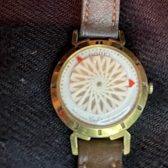 LADIES Vintage Kaleidoscope Ernest Borel Cocktail Swiss 17 Jewel Wrist Watch - Picture 9 of 15